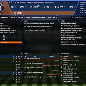 Out of the Park Baseball 19 Managers Settings