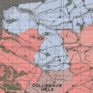 Over The Top WWI - Map