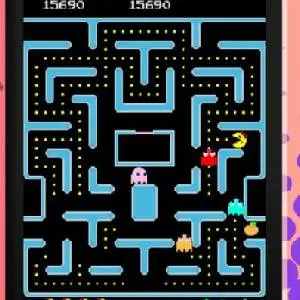 PAC MAN MUSEUM Ms PAC MAN - Munching