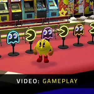 PAC MAN MUSEUM Ms PAC MAN Gameplay Video