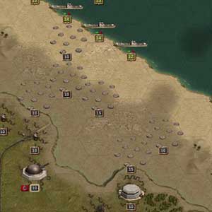 Seashore attack formation