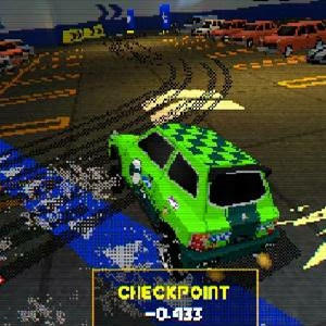 Parking Garage Rally Circuit - Checkpoint
