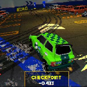 Parking Garage Rally Circuit - Checkpoint