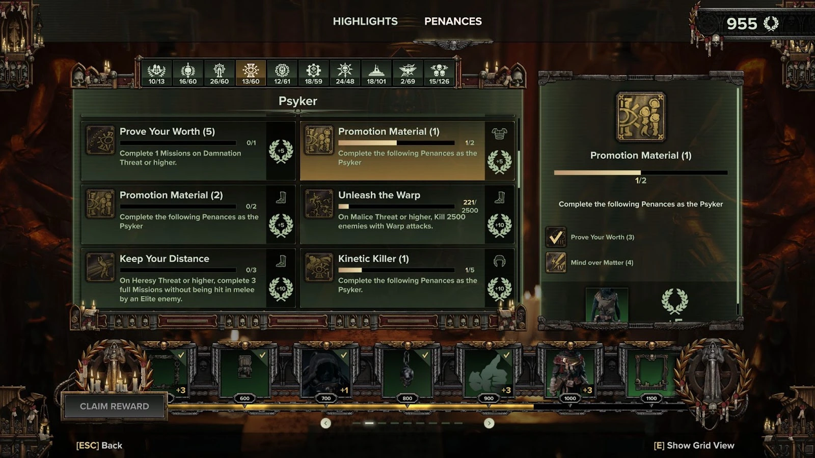 Path of Redemption Penance System Changes