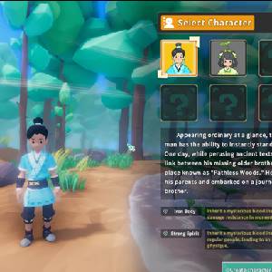 Pathless Woods - Select Character