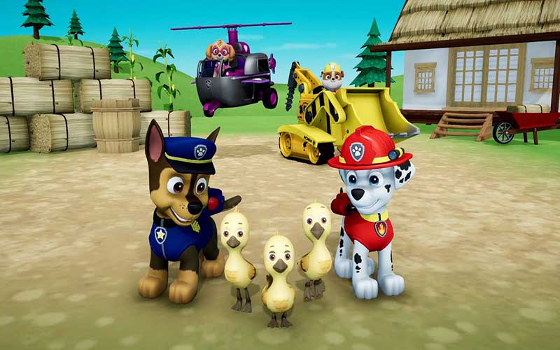 paw patrol on a roll xbox one game