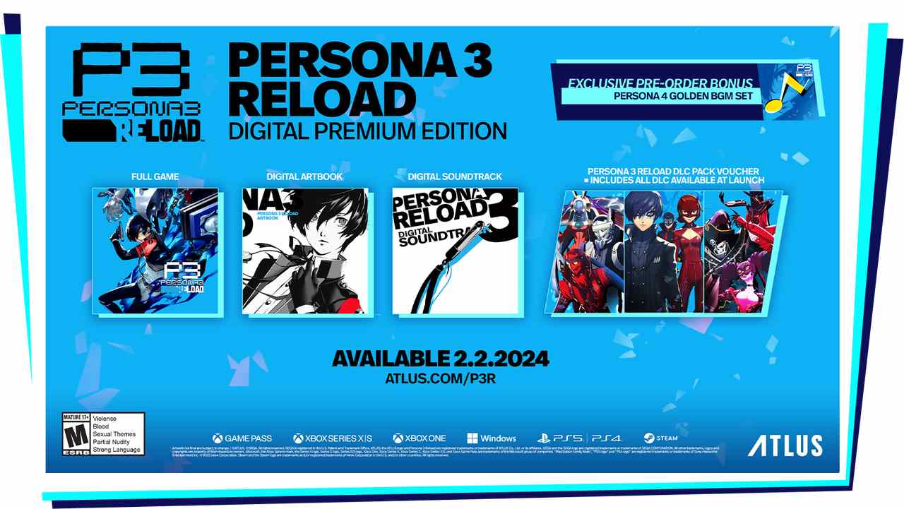 Persona 3 Reload Digital Premium