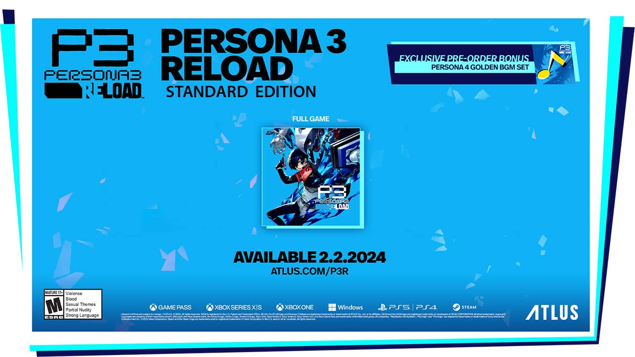 Persona 3 Reload Standard Edition