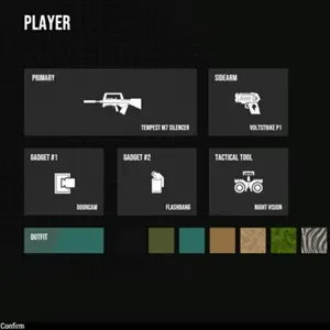 Phantom Squad - Player Loadout