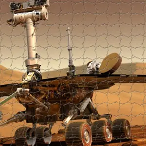 Pixel Puzzles SPACE Jigsaws - Exploration Rover
