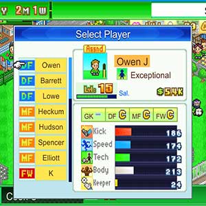 Pocket League Story Select Player
