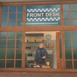 Police Car Simulator - Flamethrower