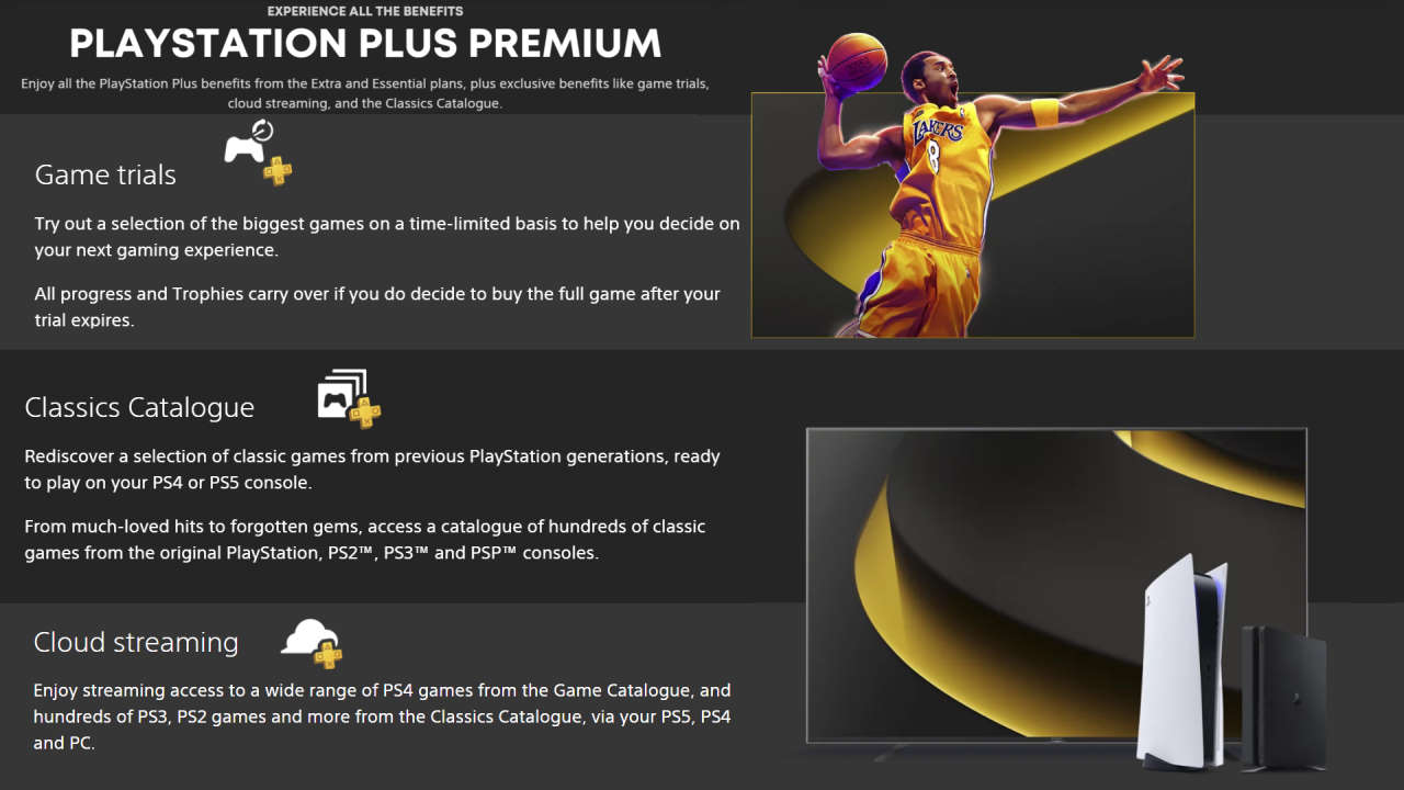 PlayStation Plus Premium Shows How Hard It Is To Compete With Game Pass
