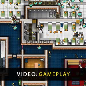 Prison Architect Psych Ward Warden's Edition Gameplay Video