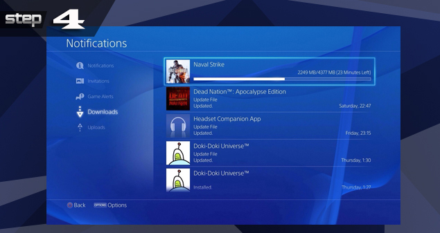 Playstation Download game from temp account