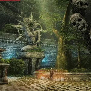 Queen’s Domain - Stone Ruins Courtyard