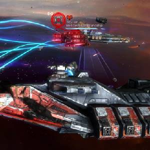 Rebel Galaxy Fighting Red Devil Ship