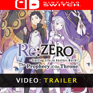 ReZERO -Starting Life in Another World- The Prophecy of the Throne Video Trailer