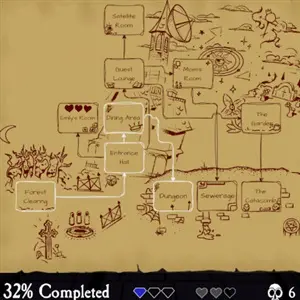 Riddlewood Manor - House Map