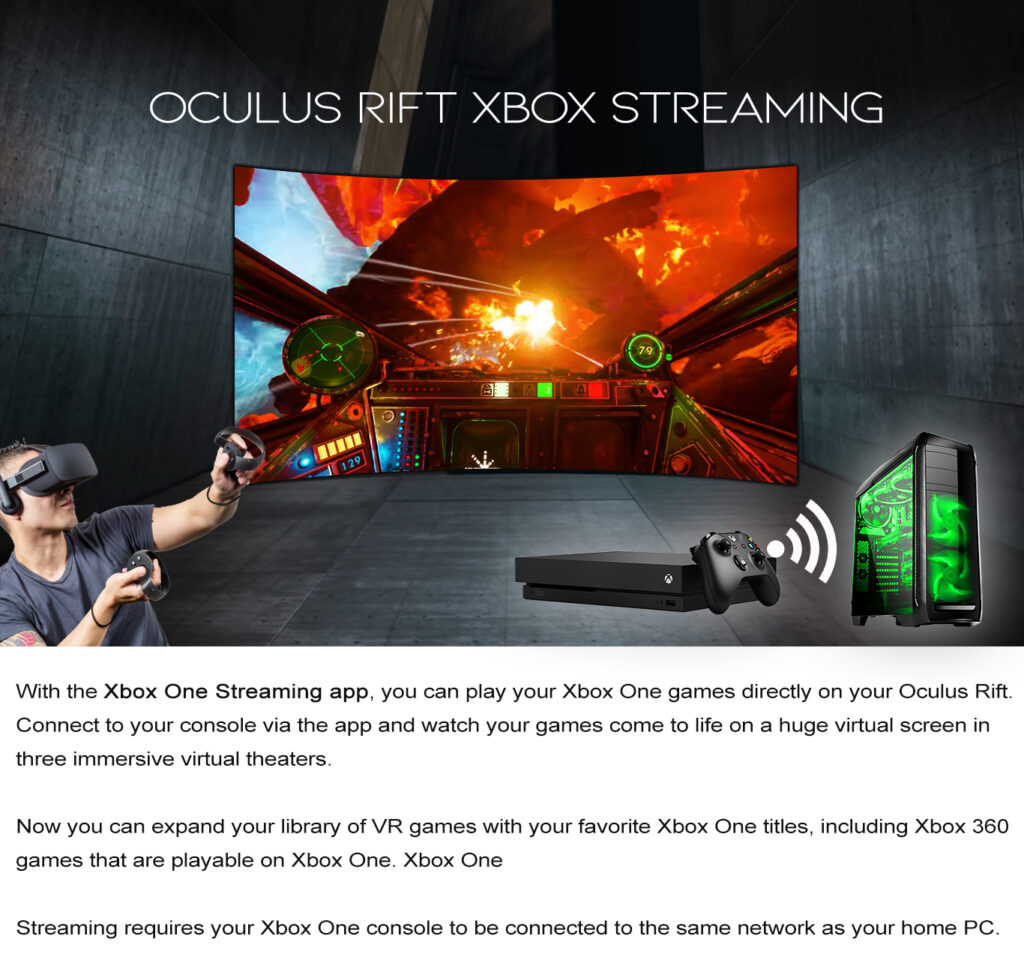 Oculus Rift Xbox Streaming