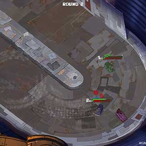 grid of a short track