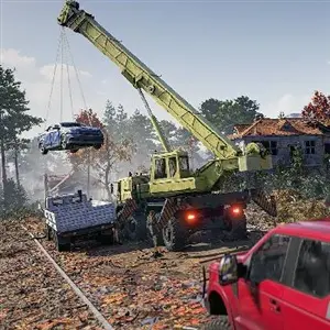 RoadCraft - 8x8 Crane