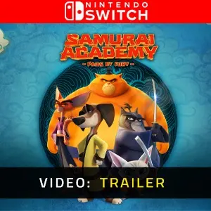 Samurai Academy: Paws of Fury Nintendo Switch – Trailer