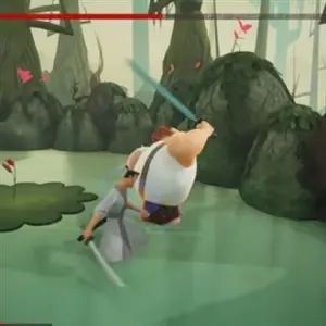 Samurai Jack Battle Through Time - Swordfight
