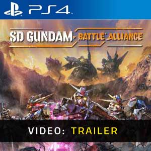 SD Gundam Battle Alliance PS4 Video Trailer