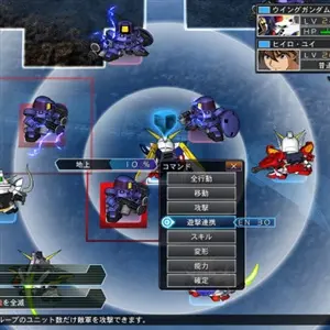 SD GUNDAM G GENERATION CROSS RAYS - Attack