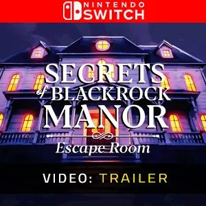 Secrets of Blackrock Manor - Escape Room Nintendo Switch - Trailer