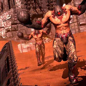 Hordes of attacking enemies