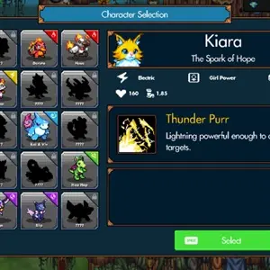 Shard Squad - Character Selection