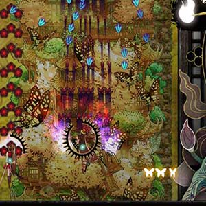 intense bullet-hell action