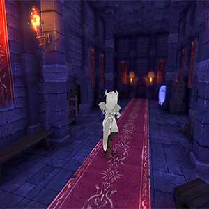 Shirone the Dragon Girl - Castle Hallway