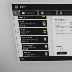 Shop Simulator Supermarket - Buying Menu