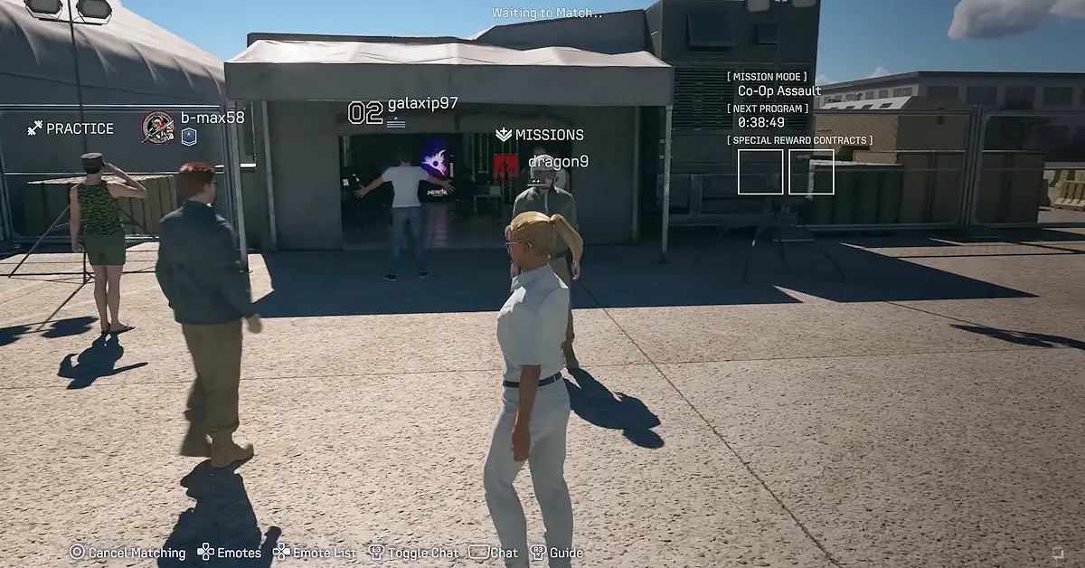 The new Air Base hub supports up to 100 players simultaneously