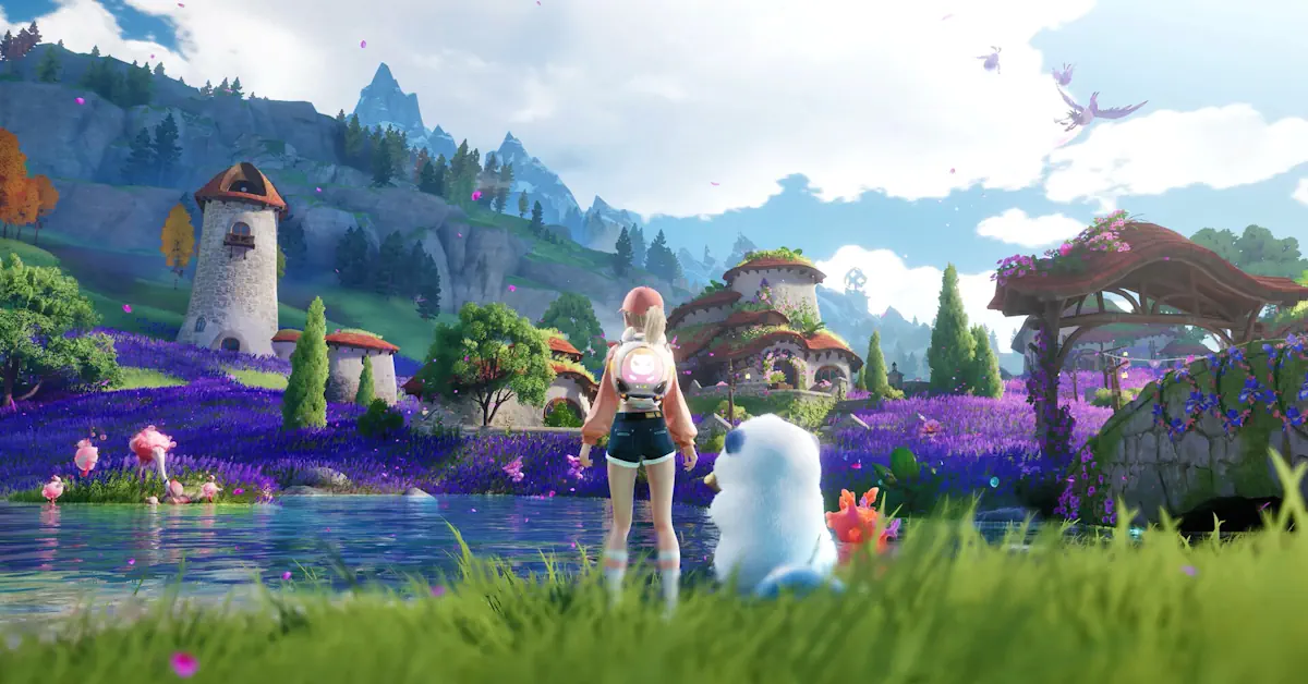Aniimo allows players to explore the open world of Idyll with collected creatures