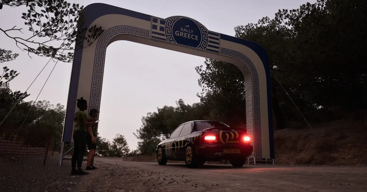 The newly added Loutraki special stage tests driver precision with rocky edges and loose gravel
