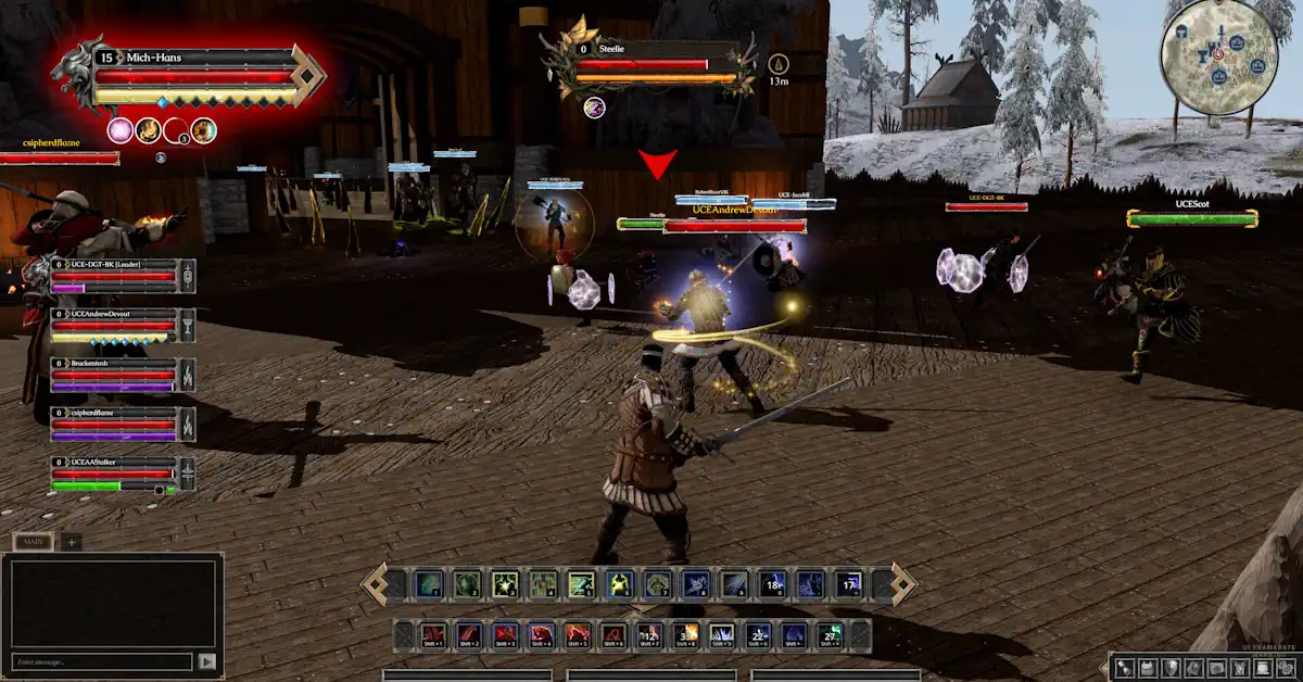Camelot Unchained aims to deliver massive PvP battles supporting thousands of concurrent players Camelot Unchained aims to deliver massive PvP battles supporting thousands of concurrent players