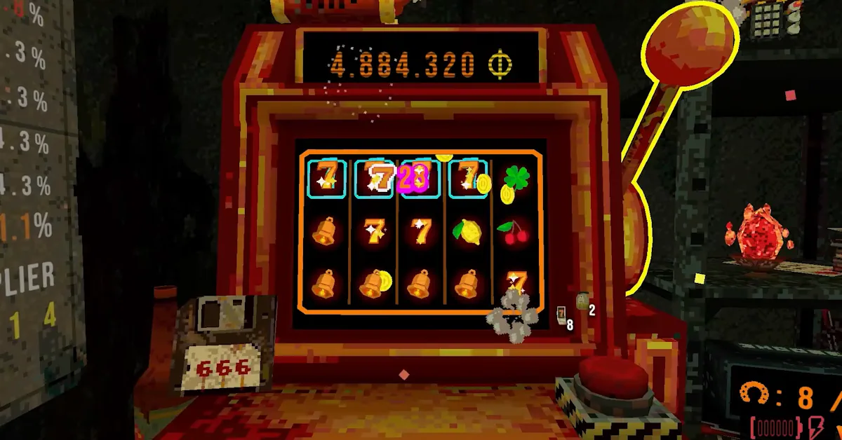 Panik Arcade combines escape-room horror with combo-building roguelite mechanics