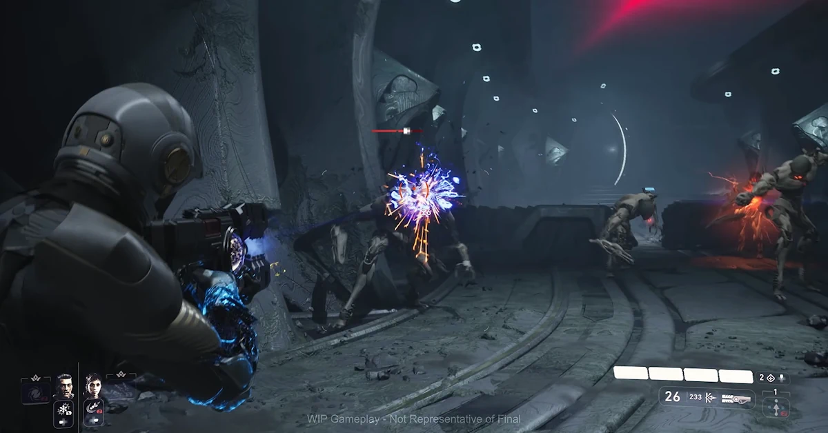 Close-quarters combat inside the ancient Celestial platform, Khonsu