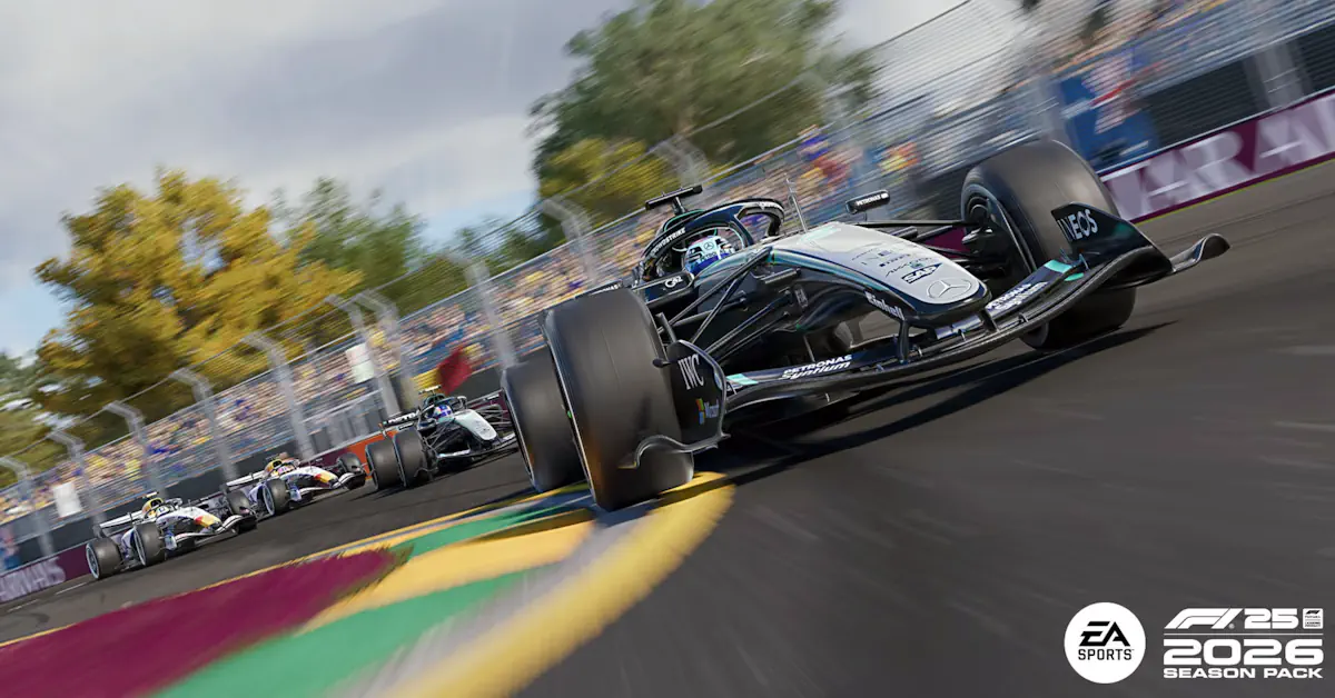The upcoming 2026 Season Pack introduces a completely redesigned generation of lighter and more compact Formula 1 cars The upcoming 2026 Season Pack introduces a completely redesigned generation of lighter and more compact Formula 1 cars