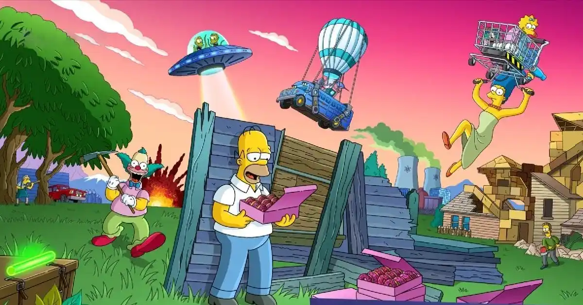 Fortnite players face intense battles across the compact Springfield