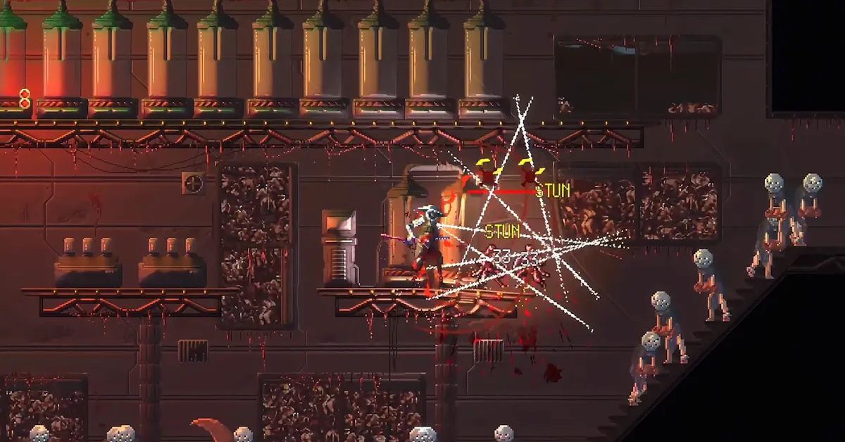 Developer Voidmaw has expanded the sci-fi roguelite Katanaut with a massive content patch