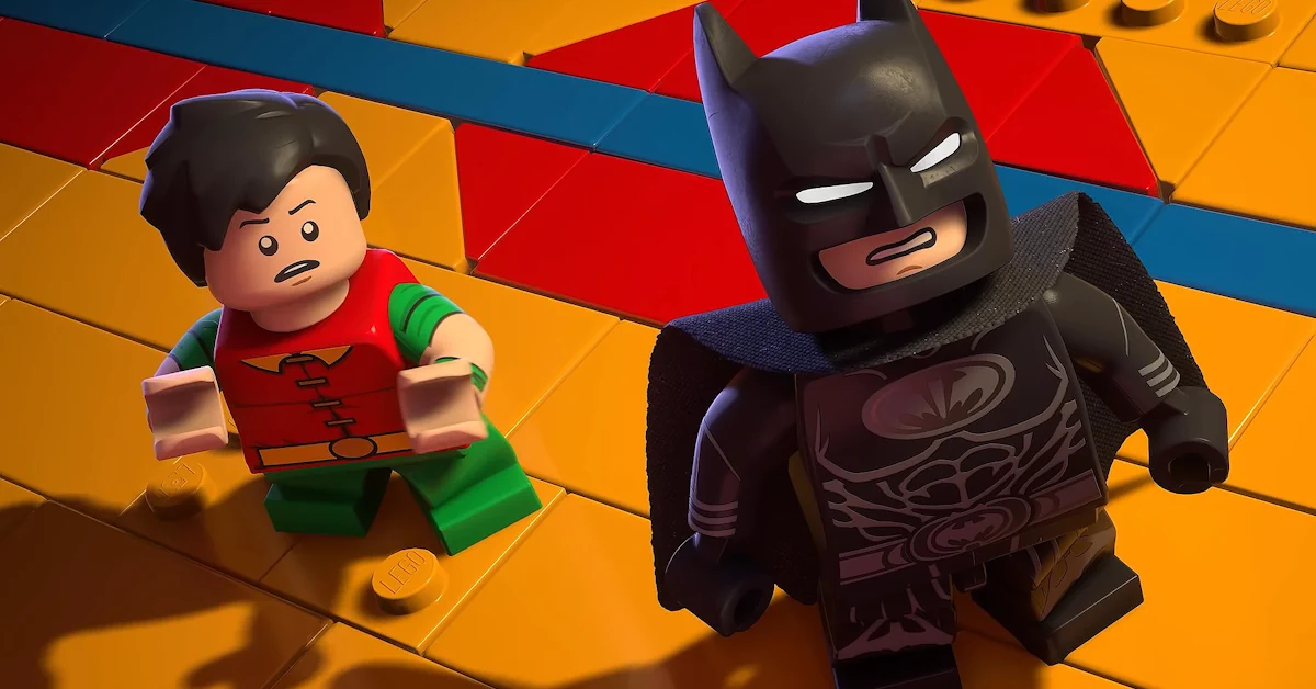 Batman and Robin ready to face the criminals of Lego Gotham City