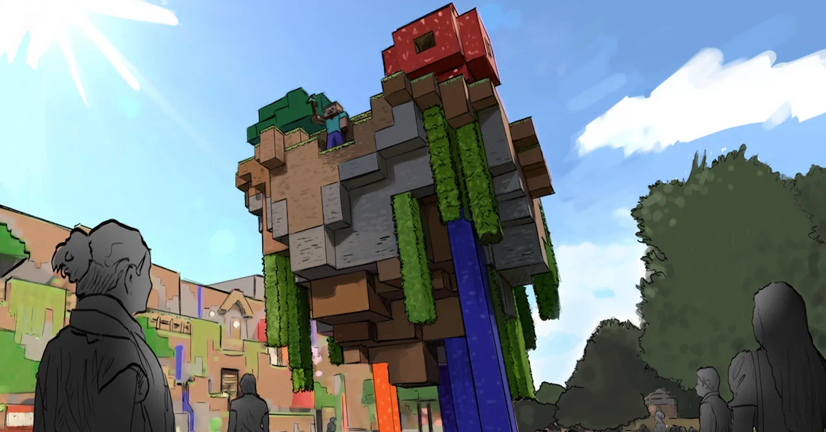 Merlin Entertainments and Mojang are bringing the blocky universe to life with a £50 million investment