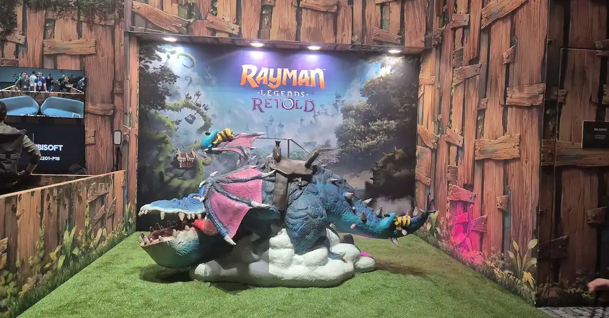 Ubisoft broguht Rayman Legends Retold at Gamescom 2026 with a hands-on preview booth