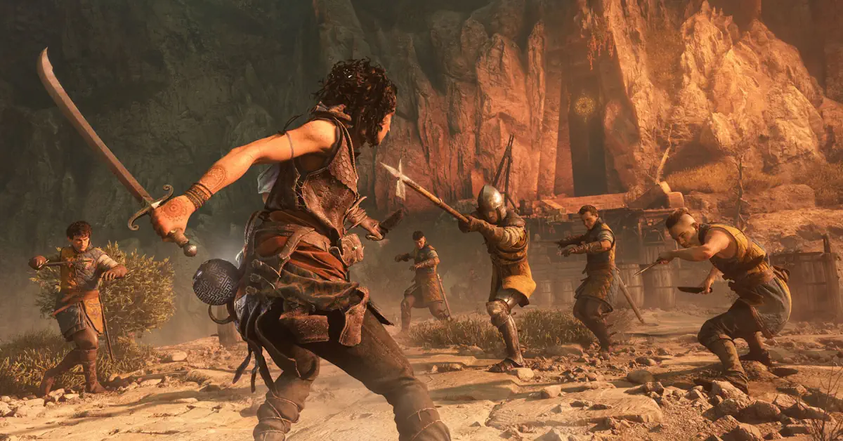 Sophia explores the Island of the Minotaur, a central location in the new prequel Sophia explores the Island of the Minotaur, a central location in the new prequel