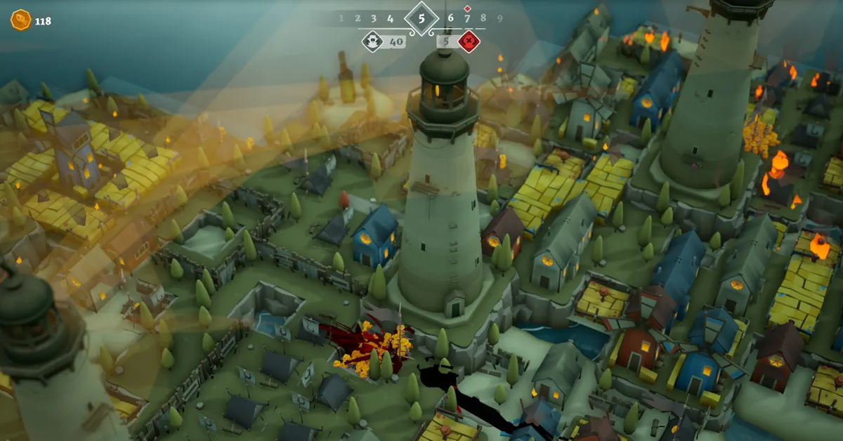 ShoreTiles asks players to build an island settlement by day and defend it from deep-sea creatures by night